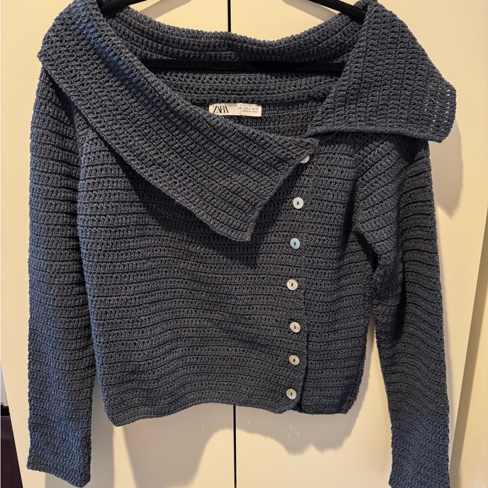 Zara Women's Off the Shoulder Sweater